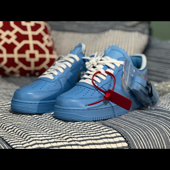 Off White Airforce 1 (blue) - Picture 3 of 5